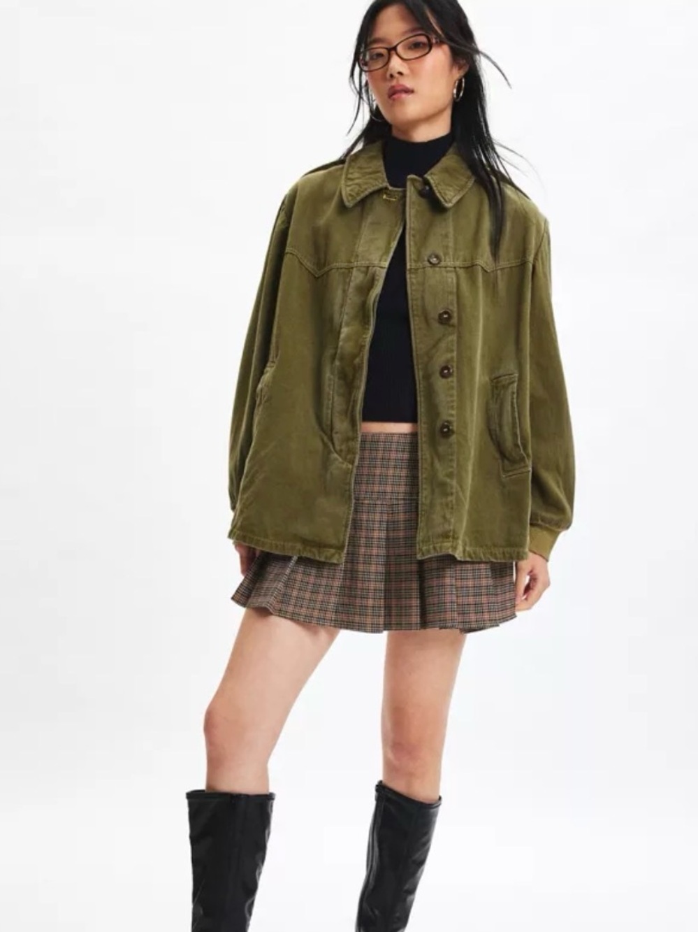 Urban Renewal Vintage Western Utility Jacket  from Urban Outfitters Size M/L